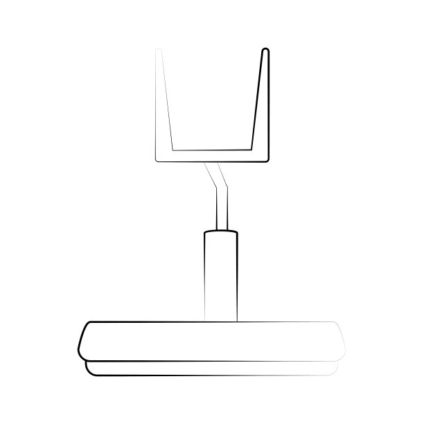 美式足球相关球门柱图标图像图片下载