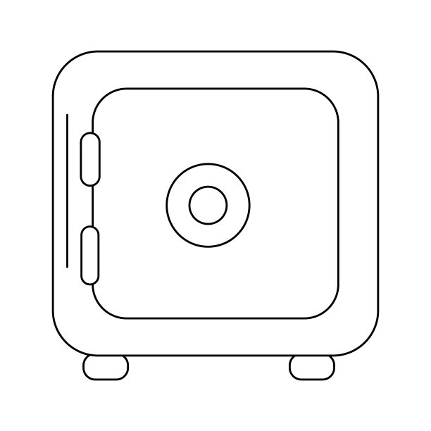 保险箱的图标图片下载