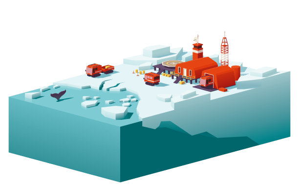 向量低多极站图片下载