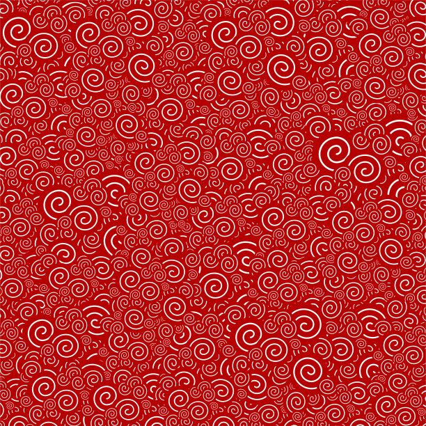 矢量中国东方传统图案背景(云图案)图片下载