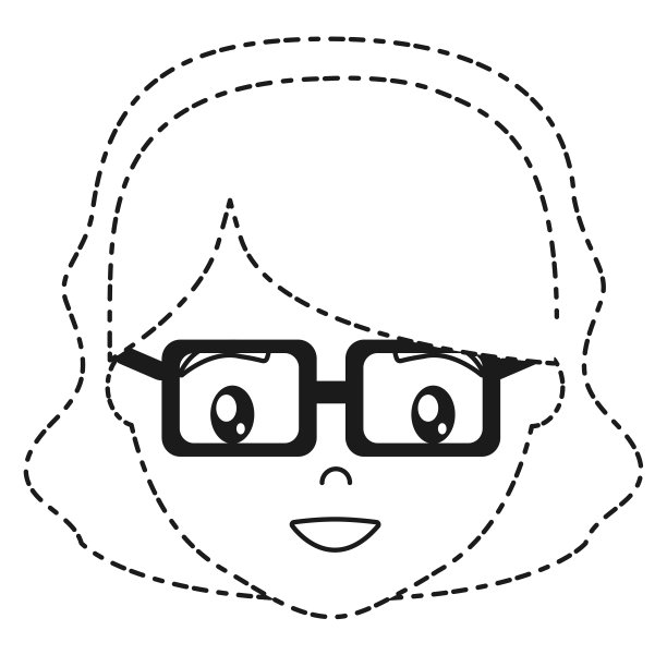 卡通女人图标图片下载