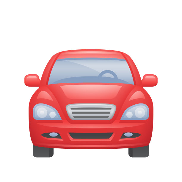 红色汽车- Novo图标图片下载