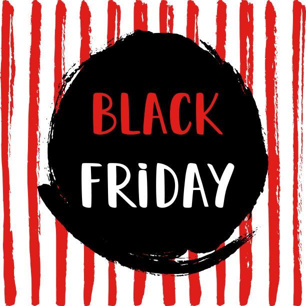 黑色星期五促销标语图片下载