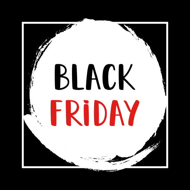 黑色星期五促销标语图片下载