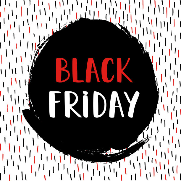 黑色星期五促销标语图片下载