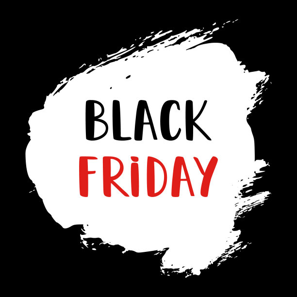 黑色星期五促销标语图片下载