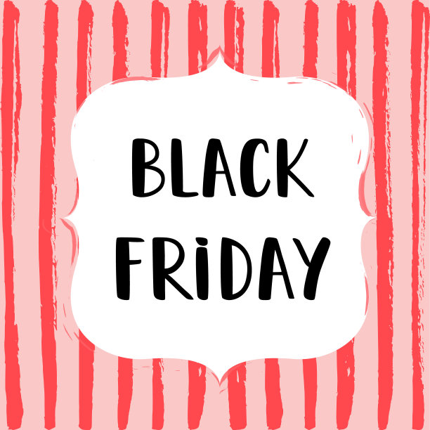 黑色星期五促销标语图片下载