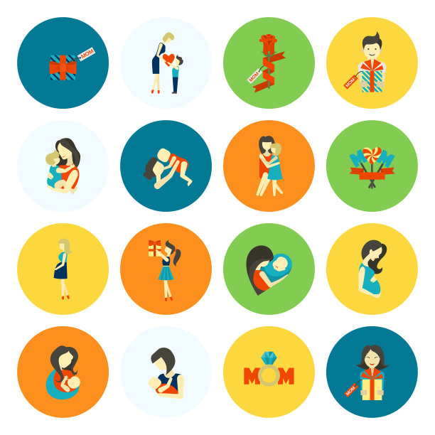 母亲节快乐图标图片下载