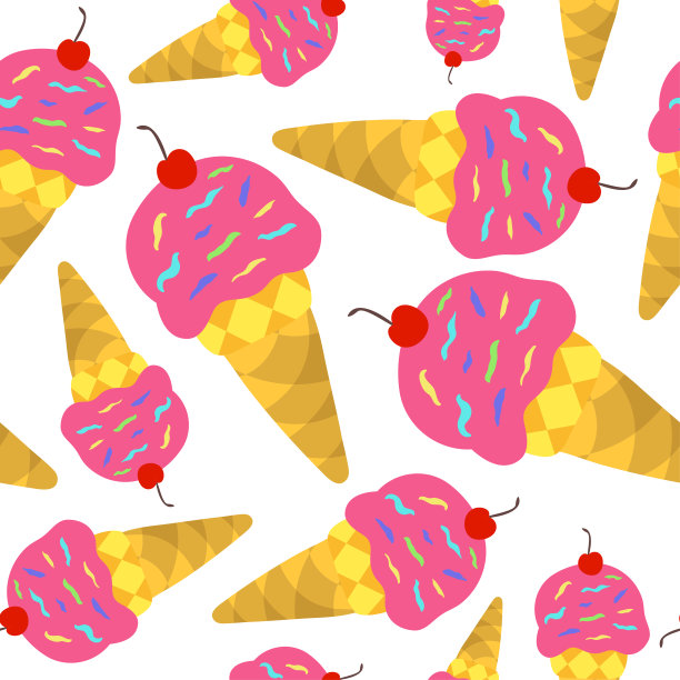 冰淇淋的模式。图片下载