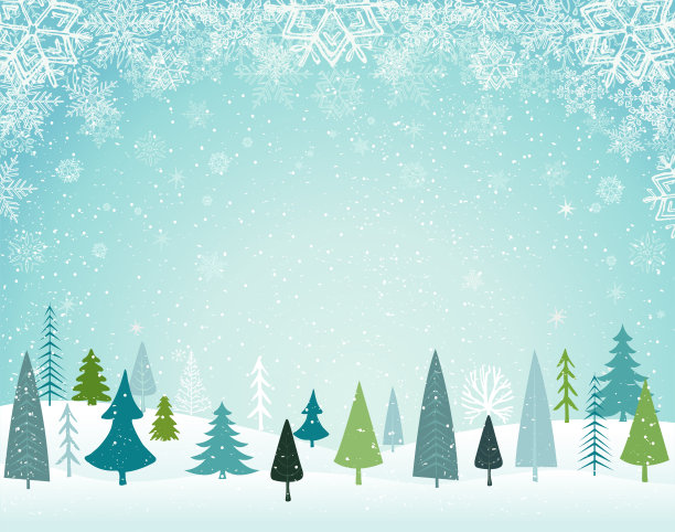 圣诞景观素材图片