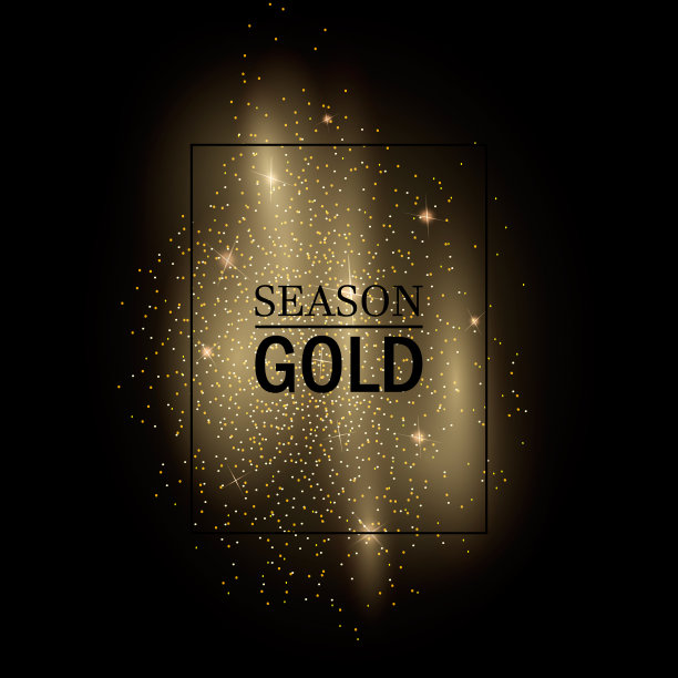 黑色背景下发光文本的特写镜头图片下载