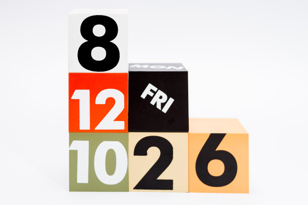 字和数字组成的块图片下载