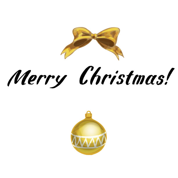 圣诞快乐，寄贺卡。矢量图图片下载