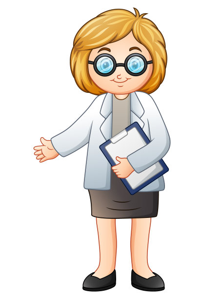 手持剪贴板的女医生图片下载