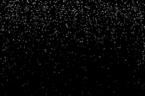 圣诞节下雪素材图片