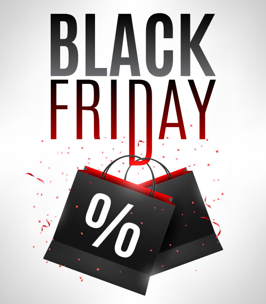 黑色星期五促销公告图片下载