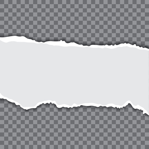 撕纸现实矢量插图图片下载