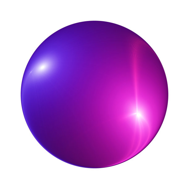 抽象装饰宇宙科学插图:在白色背景上，由星星、星云和其他宇宙物体构成的封闭宇宙/空间模型的艺术视图。图片下载