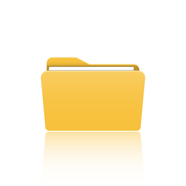 文件夹图标。平面设计图形说明。向量文件夹图标图片下载