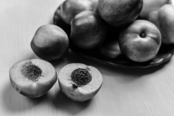 成熟桃子的组成图片下载