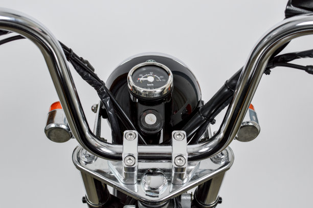 老式的迷你摩托车(猴车)。图片下载