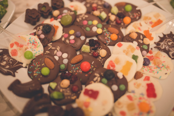 美味的巧克力饼干图片下载