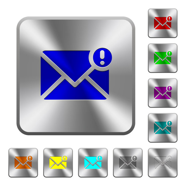 重要信息圆角方钢按钮图片下载