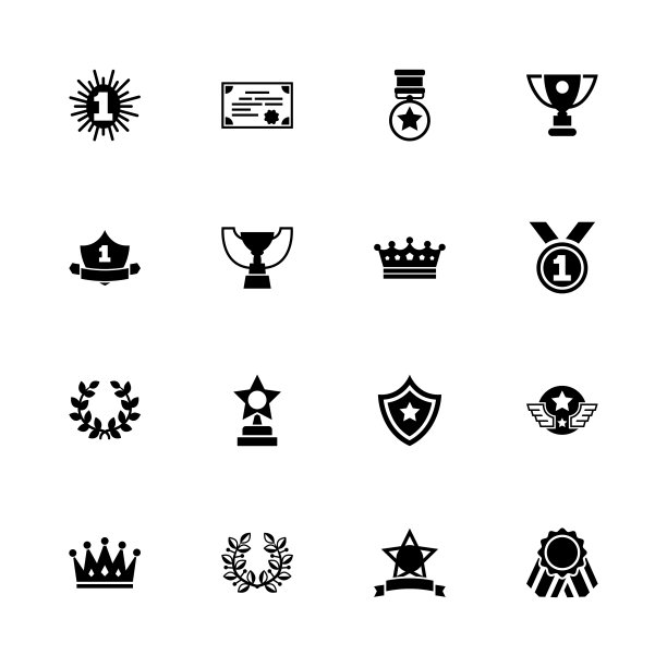 奖励-平面矢量图标图片下载