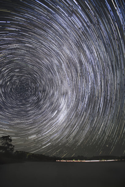 在派克溪有星星的痕迹图片下载