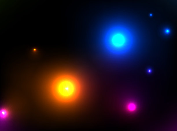 彩色技术灯光背景图片下载