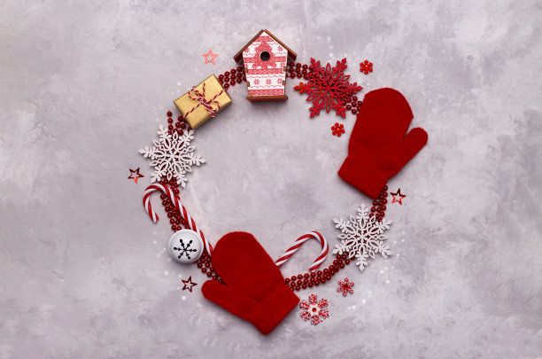 圣诞节或新年的背景图片下载