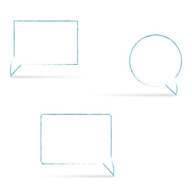 带有阴影的消息框图片下载