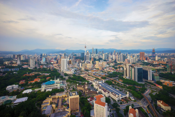 吉隆坡多云的天空图片下载