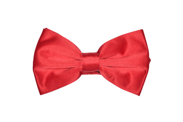 红色的领结素材图片