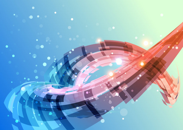 空间背景上的抽象物体图片下载