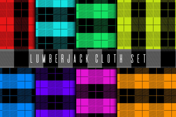 无缝的格子图案图片下载