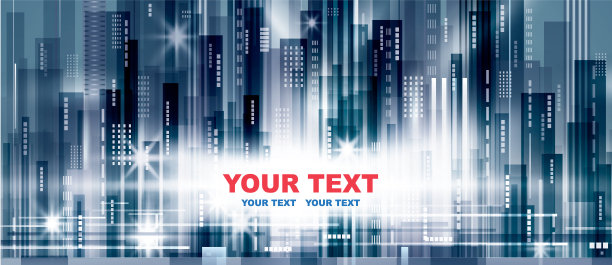 夜晚的城市背景图片下载