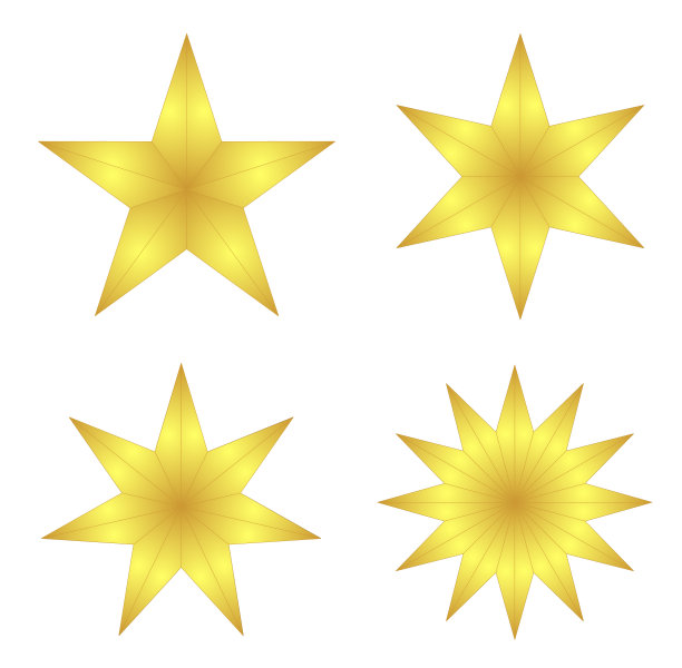 金色的星星光图片下载