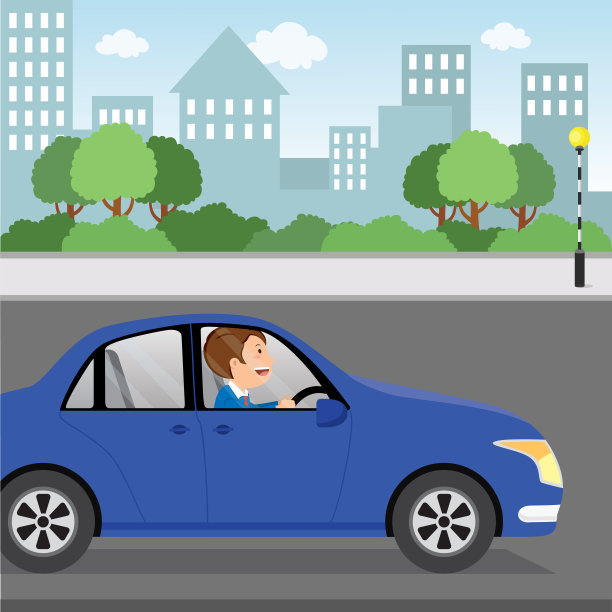 开车上班的男人图片下载