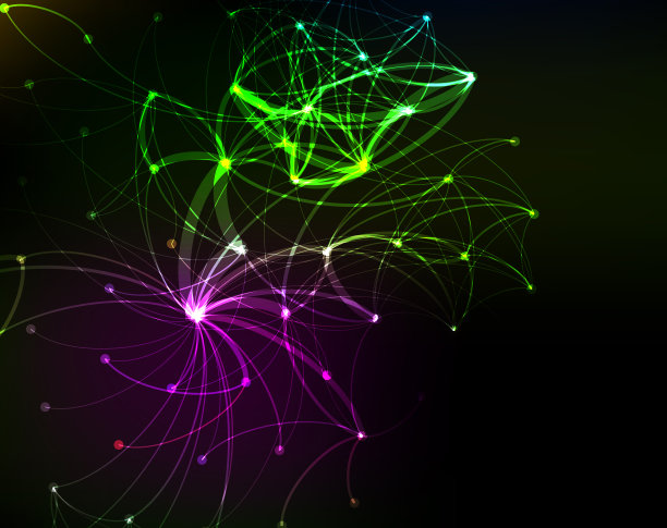 彩色数据技术背景图片下载