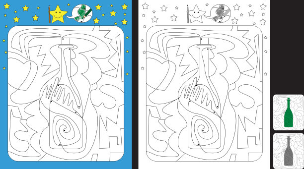 按点工作表着色图片下载