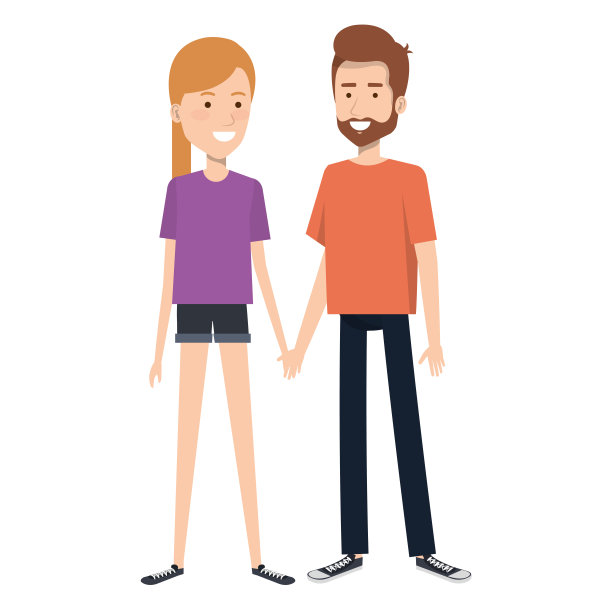 情侣化身角色图片下载