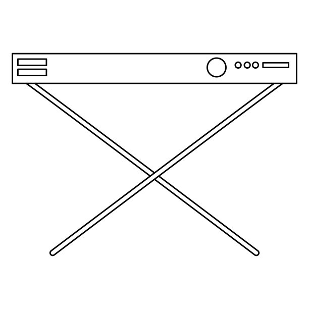 合成器仪表隔离图标图片下载