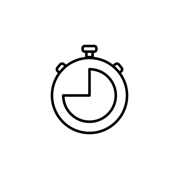 秒表矢量图标图片下载