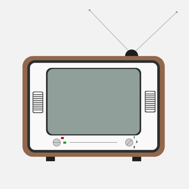 复古的电视。图片下载
