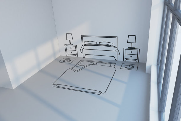 卧室的规划设计图片下载