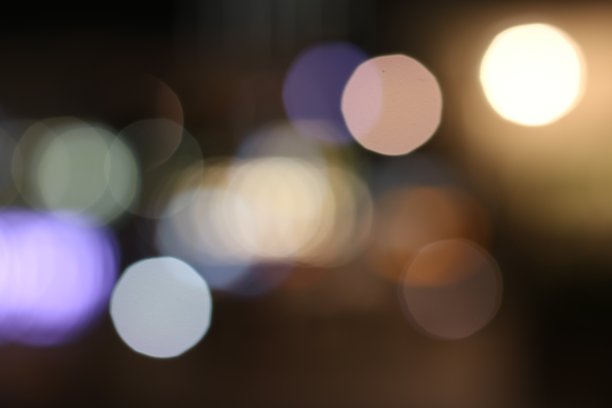 温暖的散焦光散焦图片下载