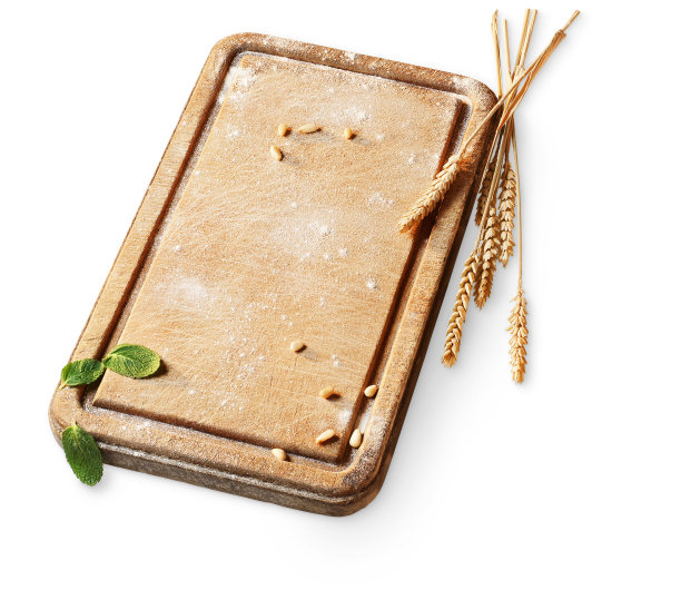 木制砧板孤立在白色图片下载