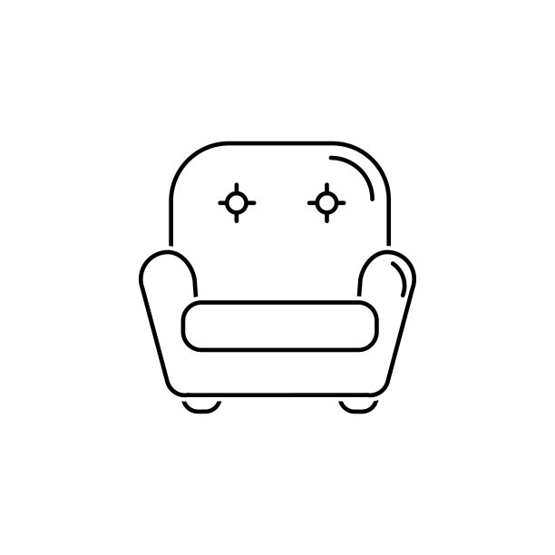 扶手椅图标图片下载