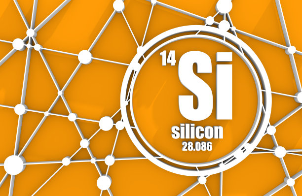 硅元素。图片下载